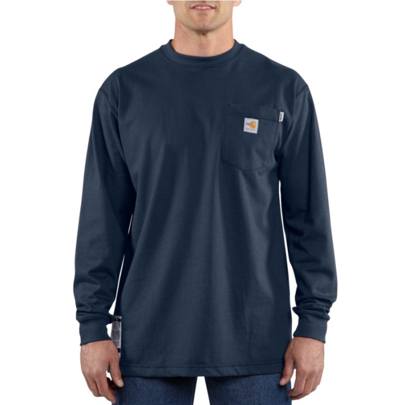 Carhartt FR Force Crewneck Pocket L/S Shirt